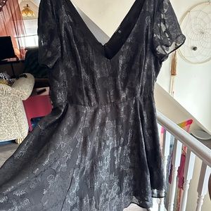 Gorgeous torrid butterfly sleeve party dress